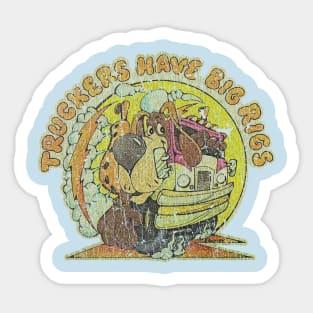 Truckers Have Big Rigs Sticker